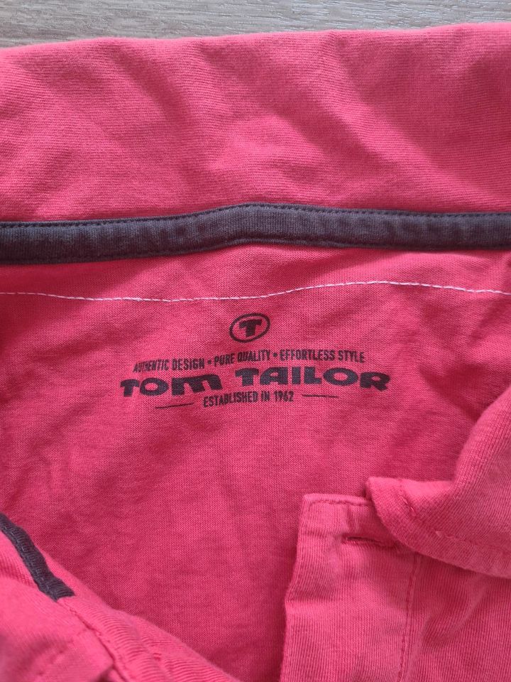Tom Tailor Poloshirts XXL rot in Lohne (Oldenburg)