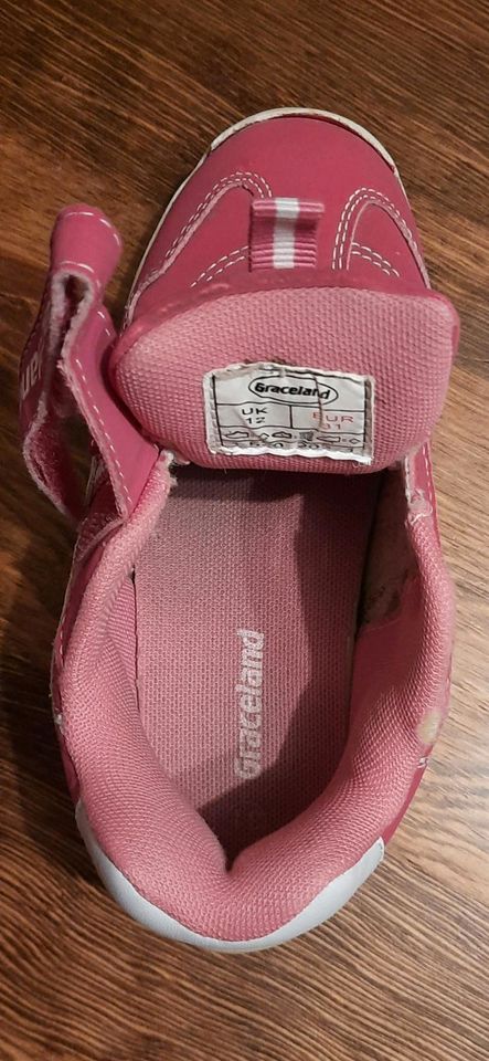 Sneaker Sportschuhe pink von Graceland - Gr. 31 in Uebigau-Wahrenbrueck