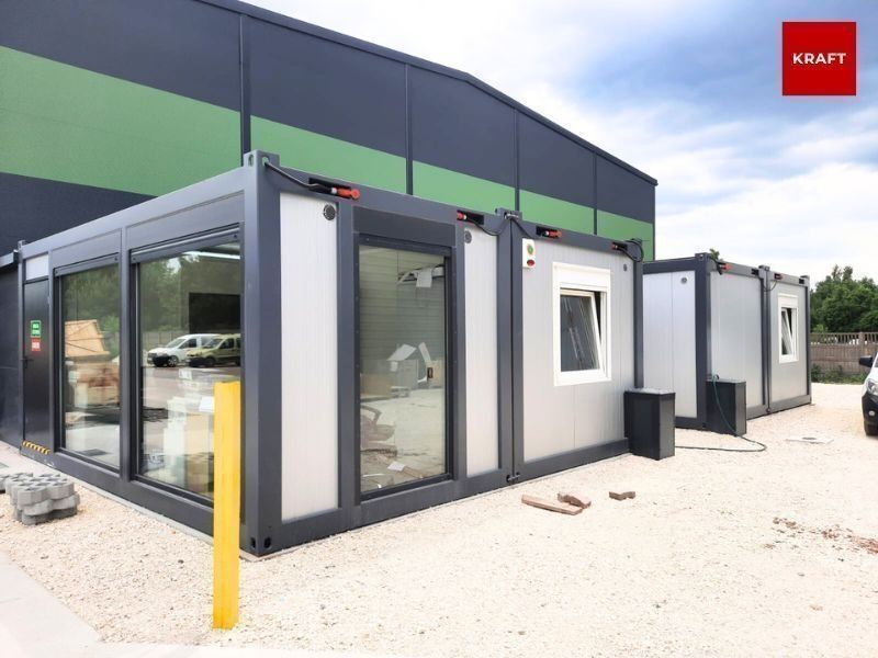 Bürocontaineranlage | 2 Stockwerke | 6 Module | 80 m² in Bremerhaven