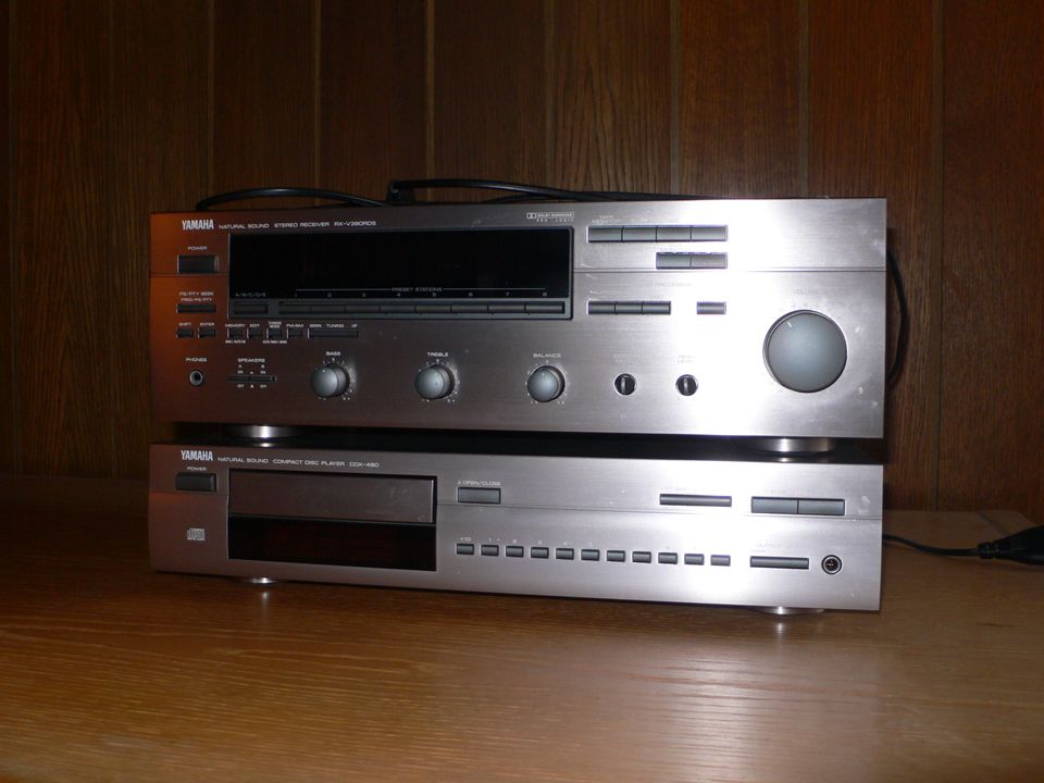 Yamaha Stereo Receiver und Yamaha Compact Disc Player in Blomberg