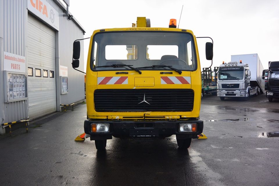 Mercedes-Benz 1013 Ruthmann Hubarbeitsbühne 17 m  seitlich 13m in Sottrum