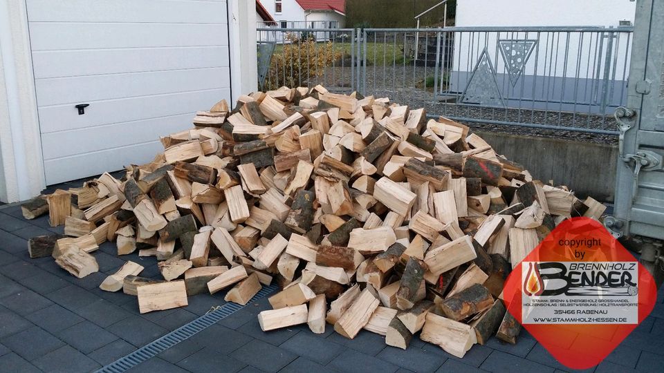 Preisknaller● halbtrockenes Esche Brennholz /wie Buche Kaminholz in Marburg