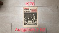 BIETE DDR FuWo 1978 Die neue Fussballwoche 51 Ausgaben DTSB Sachsen-Anhalt - Schkopau Vorschau