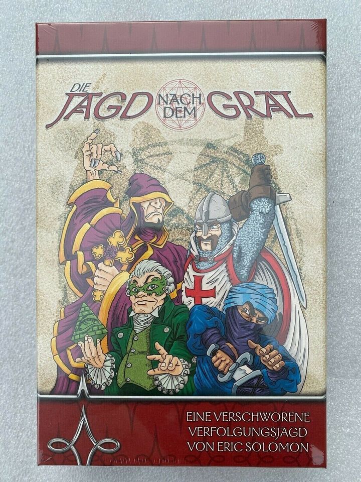 Die Jagd nach dem Gral Argentum Verlag Brettspiel Strategiespiel in Salgen