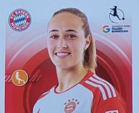 Panini Frauen Bundesliga Sydney Lohmann #70 Bayern München Berlin - Lichtenberg Vorschau