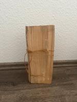 Vase, Holz mit Reagenzglas Schleswig-Holstein - Preetz Vorschau