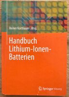 Handbuch Lithium-Ionen-Batterien, Reiner Korthauer, Springer Niedersachsen - Braunschweig Vorschau