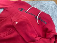 Champion HOODIE Bordeux Rot mit weißen Akzenten Hamburg - Harburg Vorschau