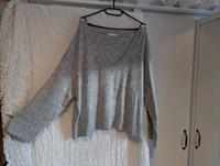 Kurzpullover grau hellgrau H&M 46 48 Brandenburg - Trebbin Vorschau