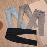 Jeans used Destroyed zara h&m skinny 164 Sachsen-Anhalt - Hötensleben Vorschau