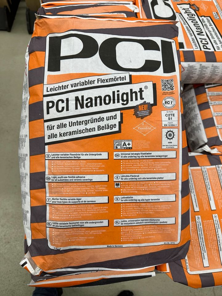 PCI NANOLIGHT FLIESENKLEBER 15kg C2TE-S1 in Essen