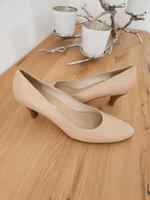 Neue Maripé Pumps  Leder beige Gr. 40 Rheinland-Pfalz - Hachenburg Vorschau