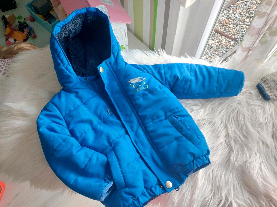 Blaue Jacke warm lupilu 92 in Schorndorf