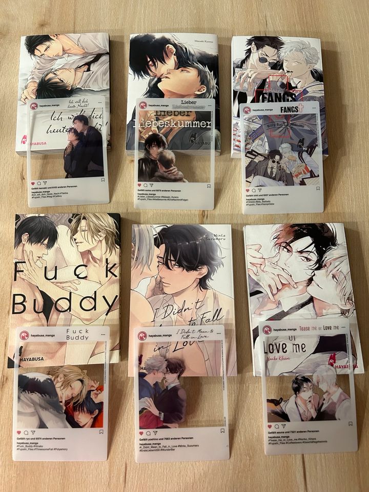 Manga - Hayabusa - Boys Love - SNS Cards in Rheinstetten