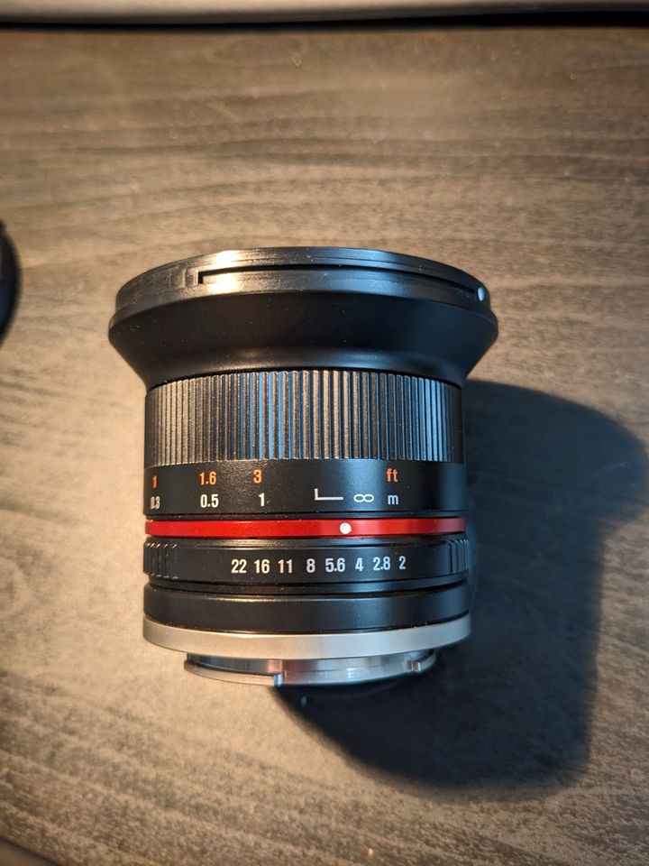 Samyang 12mm f2.0 Objektiv in Lorch