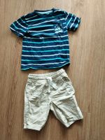 Set kurze Shorts mit T-Shirt ("Pusblu" und "Topolino" Größe 104 Nordrhein-Westfalen - Oberhausen Vorschau