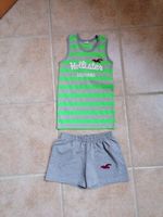 Hollister Top & kurze Hose Sport-Set grau/grün Gr. 146/152 Bayern - Kleinheubach Vorschau