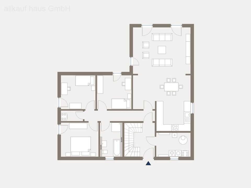 Innovatives Generationenhaus*Ausreichend Platz für zwei Familien*KFN möglich in Burghaun