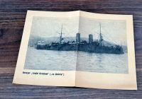 Kriegsschiff 1911  Umbria  Zeitungsausschniit oder Beilage Berlin - Spandau Vorschau