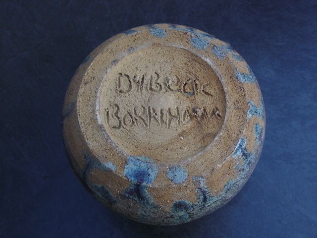 Dybeck Bornholm Kunsthandwerk Keramik Krug Vase Handarbeit Deko in Flensburg