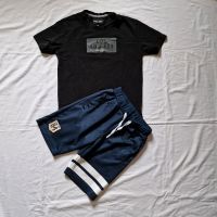 Tineiger 2 Teile Set Tshirt Shorts Gr.152  schwarz blau Bayern - Herzogenaurach Vorschau