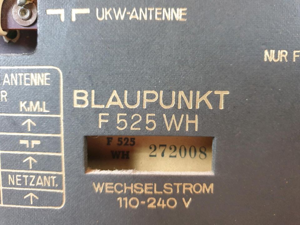 Blaupunkt Ballade F 525 WH Radio antik in Duisburg