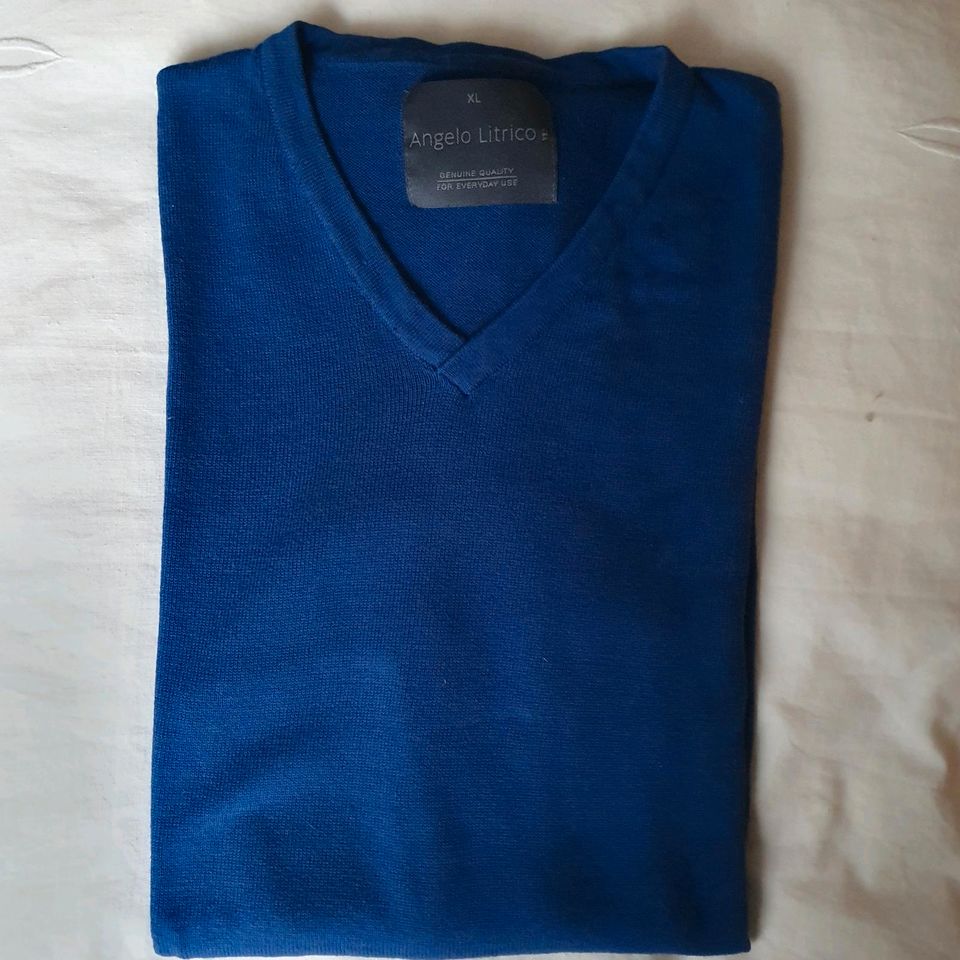 He, Pullover NEU blau Xl in Fintel