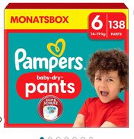 Pampers Pants 6, 14-19 kg. 92 st. versiegelt Düsseldorf - Pempelfort Vorschau