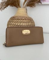 Michael Kors Leder Geldbörse Portemonnaie Brieftasche, beige/gold Niedersachsen - Selsingen Vorschau