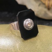 ❤Antiker Art Deco Ring aus 800er Silber und Diamanten Essen - Steele Vorschau