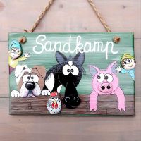 Türschild, Wichtel, Hund, Pferd, Schwein, Huhn, 20x30, FP€32€* Nordrhein-Westfalen - Dinslaken Vorschau