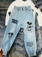 Kinder Jeans Zara mit Langarmschirt.Top Zustand. Dresden - Striesen-Süd Vorschau