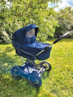 Emmaljunga Kinderwagen (Babywanne und Sportsitz) blau Mecklenburg-Vorpommern - Zurow Vorschau