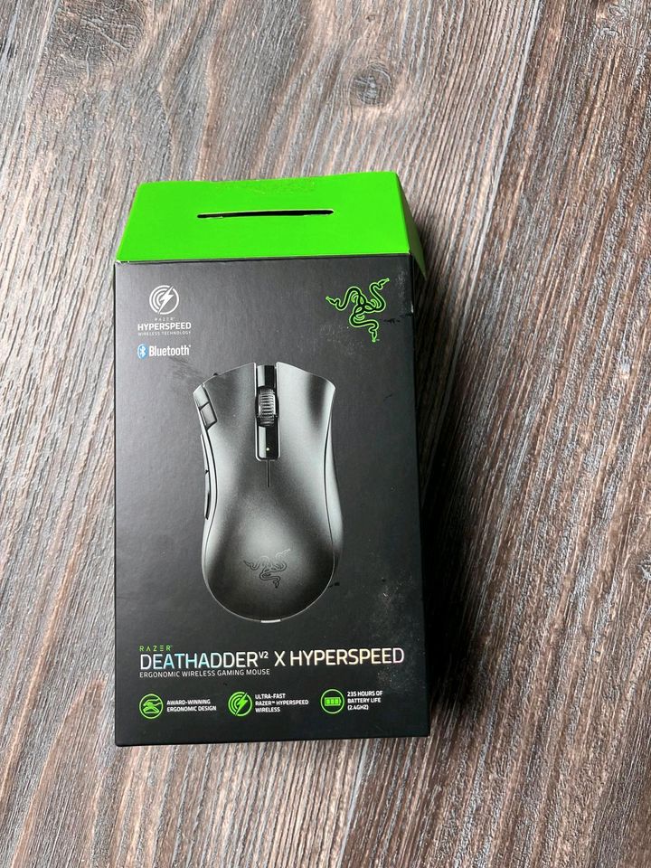 Razer Deathadder V2 Hyperspeed PC Maus in Rietberg