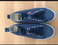 Blaue  Sneaker aus Stoff von Levi‘s Gr. 37/38 Hessen - Darmstadt Vorschau
