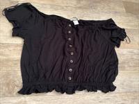 M Schwarz H&M Bluse kurz Nordrhein-Westfalen - Vlotho Vorschau