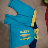 UV Kleidung T-Shirt Hose Krokodil Gr. 74 / 80 blau grün neu Niedersachsen - Schüttorf Vorschau