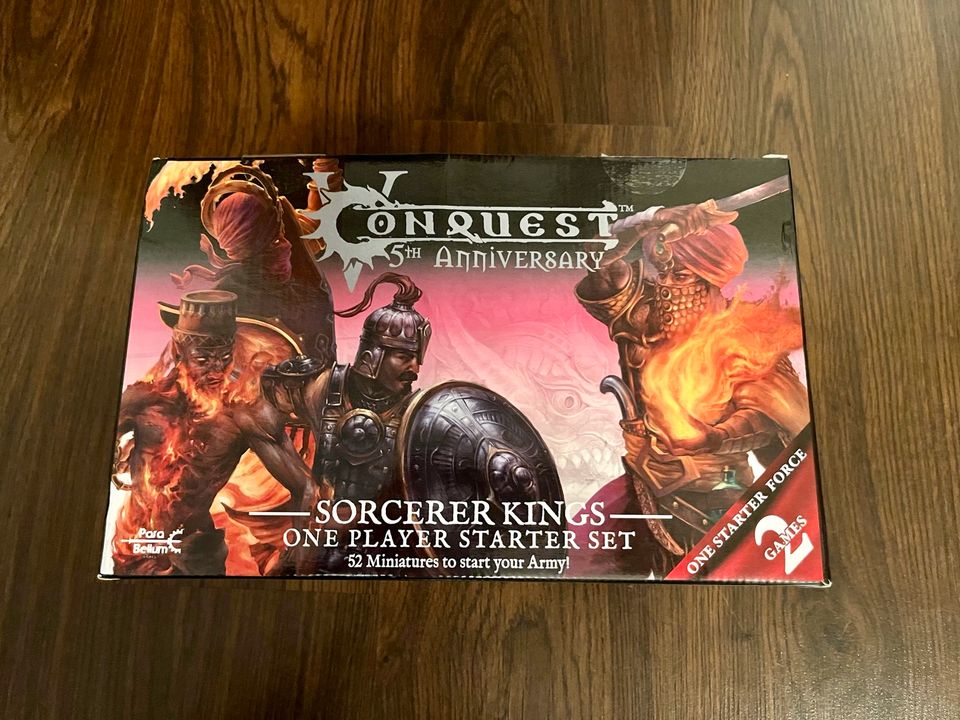 Conquest Sorcerer Kings One Player Starter NEU OVP in Hamm