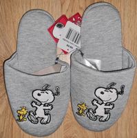 NEU Damen Hausschuhe Snoopy Peanuts Pantoffel 38/39 Grau Bayern - Neutraubling Vorschau