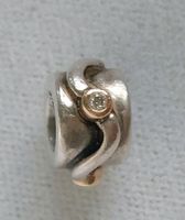 NEU Pandora Bicolor 14K 585er Gold 925er Silber 3 Diamanten Hessen - Friedberg (Hessen) Vorschau