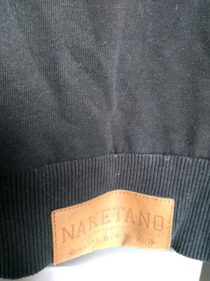 ⭐ Naketano Pullover Gr. M neuwertig schwarz 170 176 Sweatshirt in Weisendorf