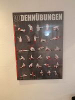 Poster „30 Dehnübungen“ mit Glasbilderrahmen Berlin - Spandau Vorschau