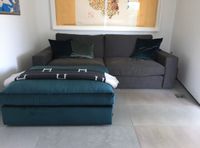 Designer Couch - Flexteam Sofa inkl. Hocker und Kissen Bayern - Würzburg Vorschau