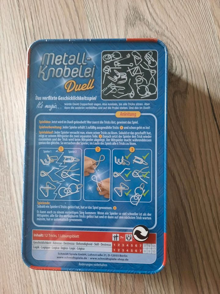 Spiel Metall knobelei,  neu und originalverpackt in Düsseldorf