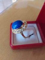 Lapislazuli mit Diamanten Ring Duisburg - Neumühl Vorschau