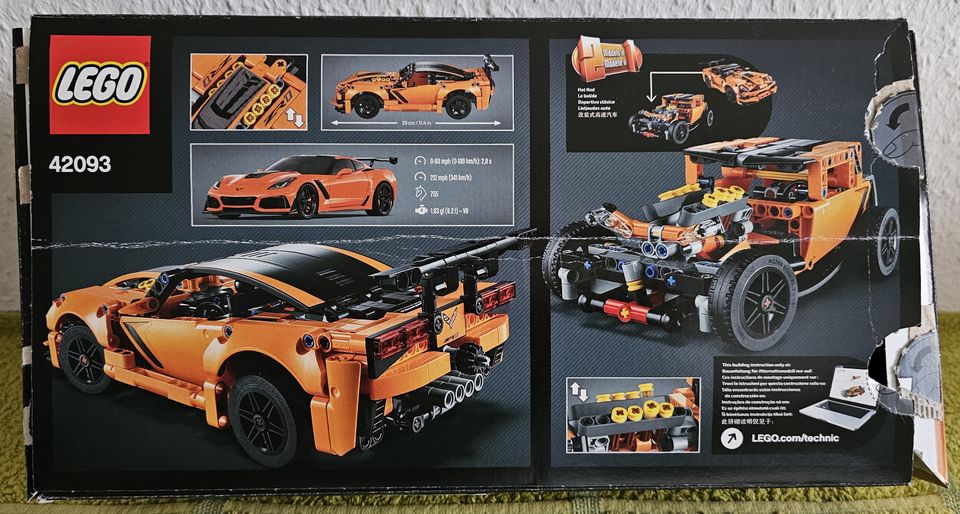 Lego Technic 42093 Chevrolet Corvette ZR1 Technik Sticker OVP in Leipzig