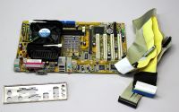 ASUS P4PE2-X | Sockel 478 | DDR | Blende | Floppy und IDE Kabel Schleswig-Holstein - Krempdorf Vorschau