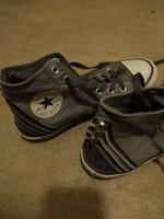 Graue Converse Chucks in Größe 39 Leipzig - Leipzig, Südvorstadt Vorschau