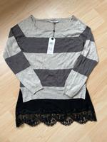 Pullover gestreift mit Spitze Gr. S Nordrhein-Westfalen - Telgte Vorschau