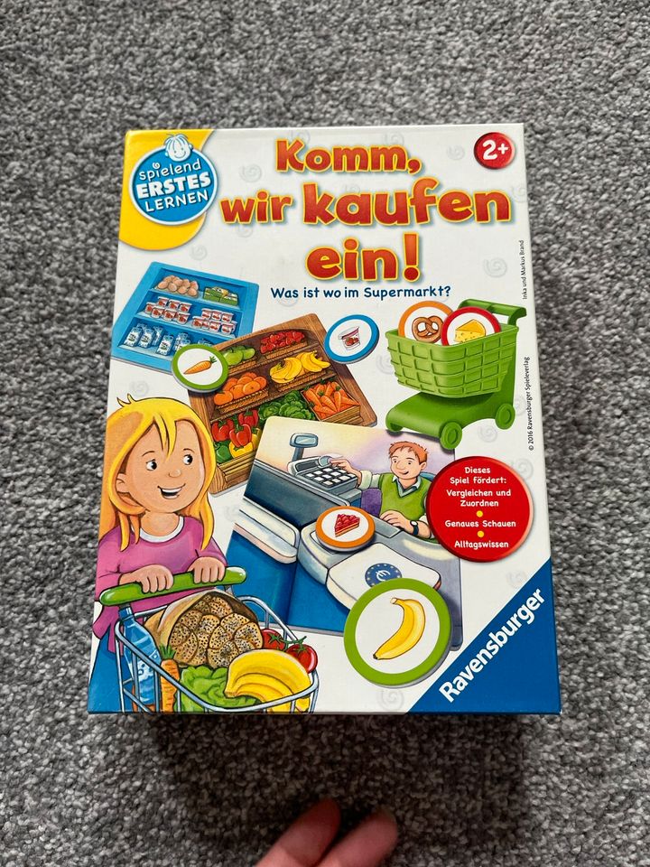 Gesellschaftsspiel Kinder Komm, wir kaufen ein! in Königstein im Taunus